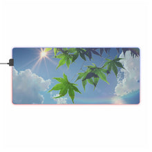 Load image into Gallery viewer, The Garden Of Words RGB LED Mouse Pad (Desk Mat)
