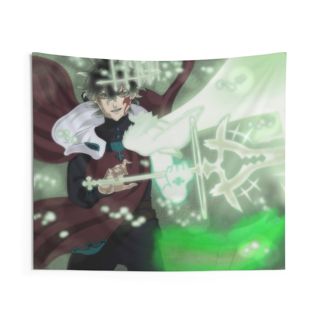 Black Clover Yuno Indoor Wall Tapestry