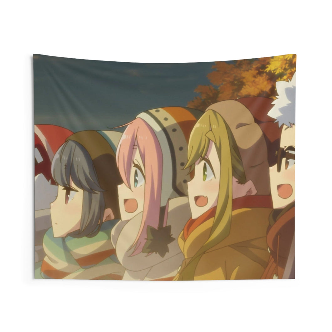 Laid-Back Camp by Indoor Wall Tapestry