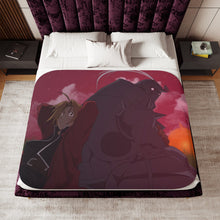Load image into Gallery viewer, Anime FullMetal Alchemistr Sherpa Blanket
