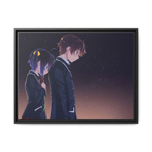Load image into Gallery viewer, Rikka and Yuuta Canvas Framed Art Print

