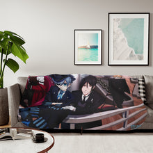 Load image into Gallery viewer, Anime Black Butler Sherpa Blanket
