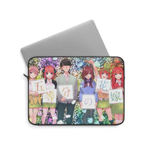 Load image into Gallery viewer, The Quintessential Quintuplets Miku Nakano, Itsuki Nakano, Nino Nakano, Yotsuba Nakano, Ichika Nakano Laptop Sleeve
