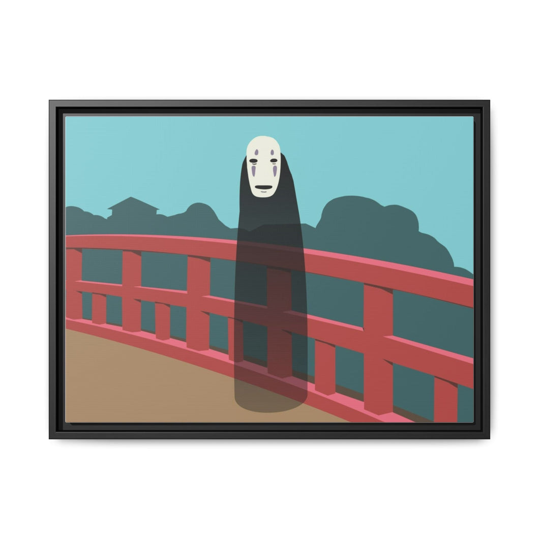 Anime Spirited Away Canvas Framed Art Print