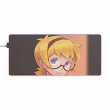 Load image into Gallery viewer, Little Witch Academia Computer Keyboard Pad, Lotte Yanson RGB LED Mouse Pad (Desk Mat)
