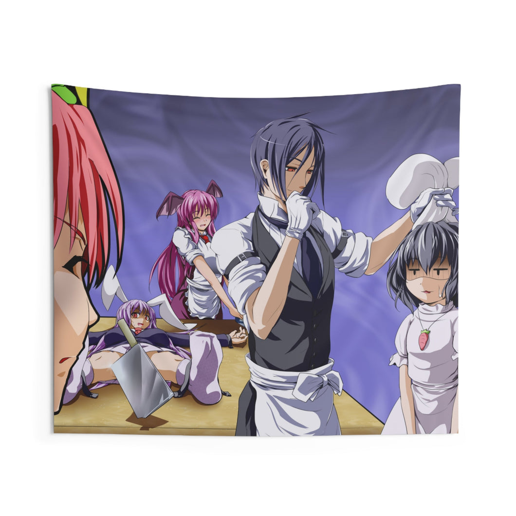 Black Butler Indoor Wall Tapestry