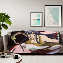 Load image into Gallery viewer, Busujima Saeko Sherpa Blanket
