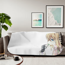 Load image into Gallery viewer, Violet Evergarden Sherpa Blanket
