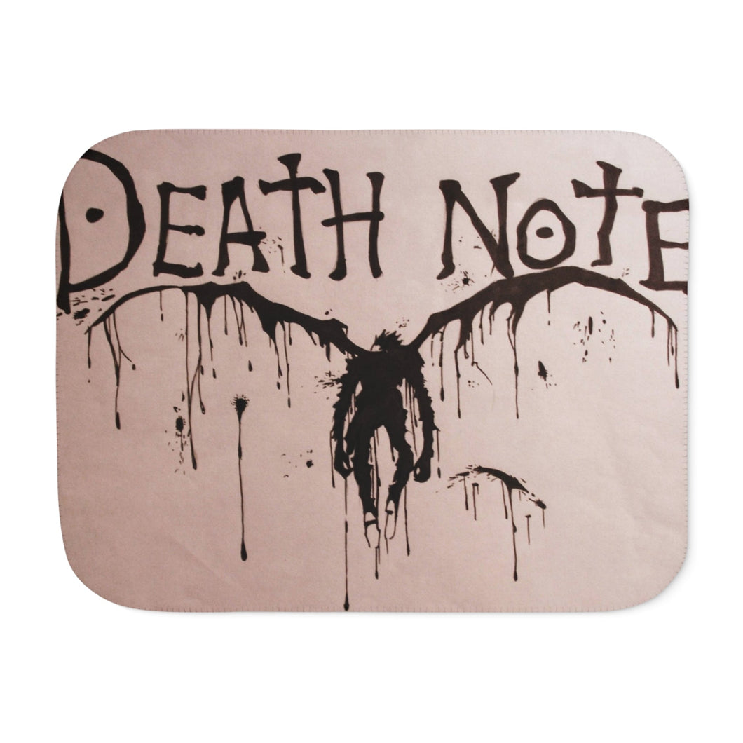 Anime Death Note Sherpa Blanket