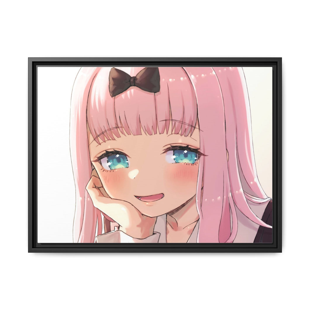 Chika Fujiwara Canvas Framed Art Print