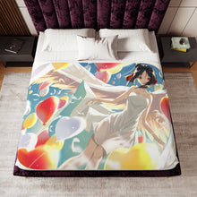 Load image into Gallery viewer, Kaguya Shinomiya Sherpa Blanket
