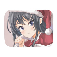 Load image into Gallery viewer, Rascal Does Not Dream Of Bunny Girl Senpai Sherpa Blanket
