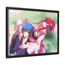 Load image into Gallery viewer, Fairy Tail Erza Scarlet, Jellal Fernandes Canvas Framed Art Print
