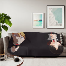 Load image into Gallery viewer, Kaguya-sama: Love Is War Vector Sherpa Blanket
