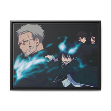 Load image into Gallery viewer, Blue Exorcist Canvas Framed Art Print
