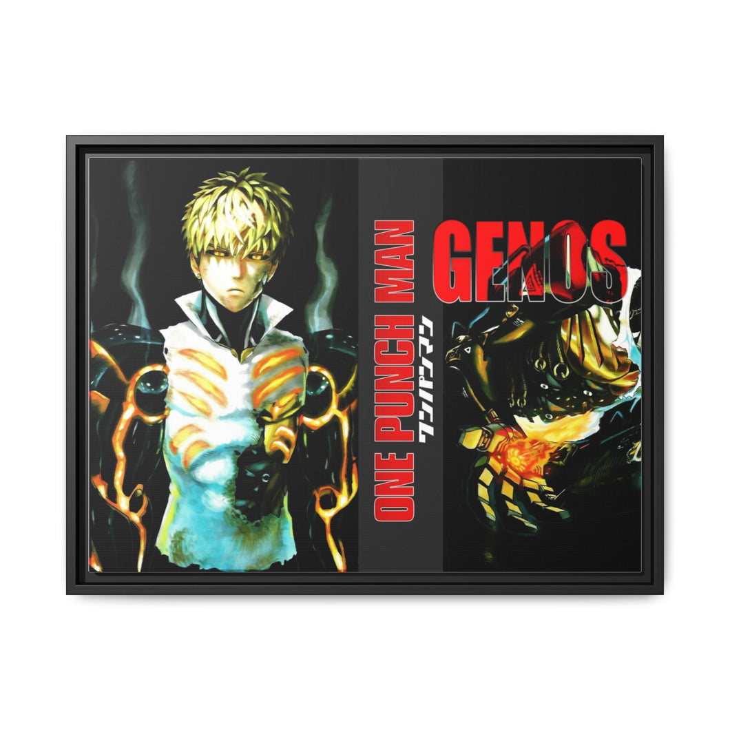 Genos Canvas Framed Art Print