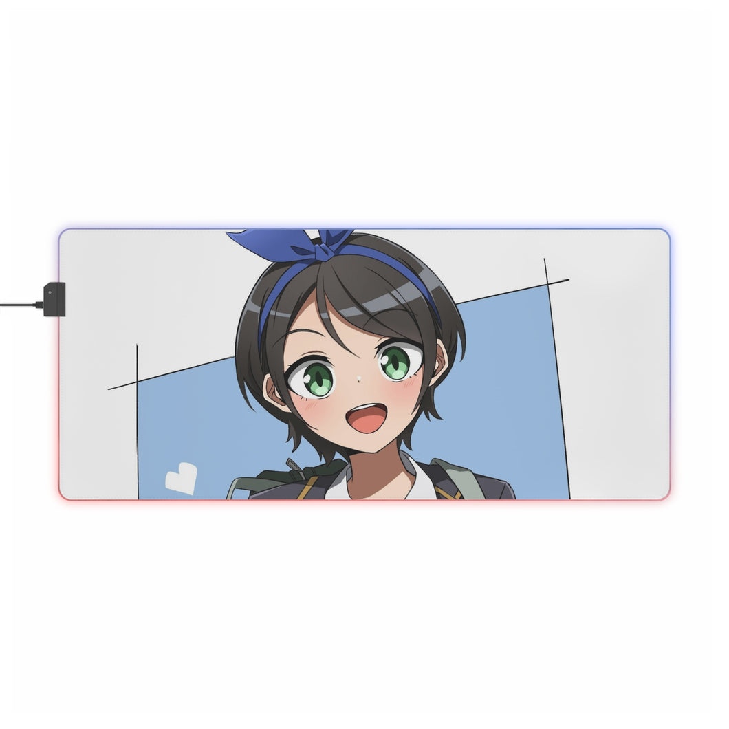 Rent-A-Girlfriend RGB LED Mouse Pad (Desk Mat)