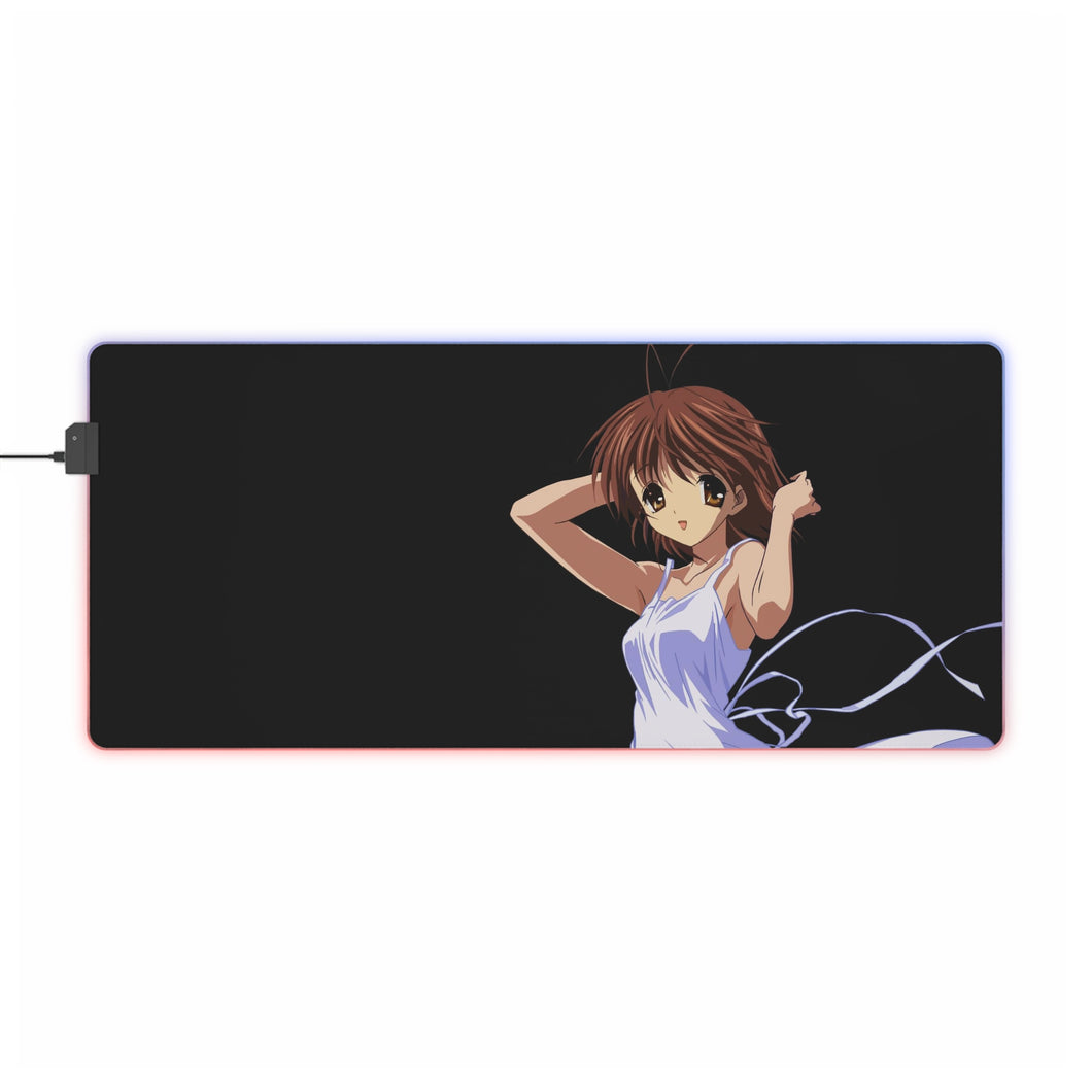 Clannad Nagisa Furukawa RGB LED Mouse Pad (Desk Mat)