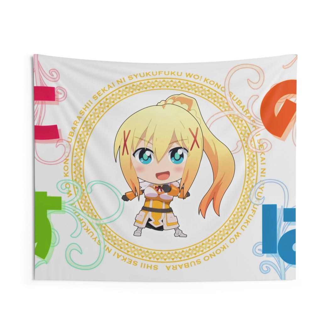 KonoSuba - God’s blessing on this wonderful world!! Indoor Wall Tapestry