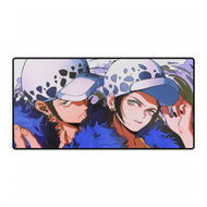 Trafalgar Law + Female Trafalgar Law Mouse Pad (Desk Mat)