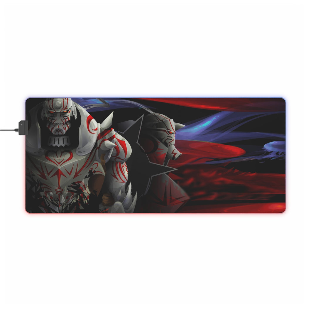 Anime FullMetal Alchemist RGB LED Mouse Pad (Desk Mat)
