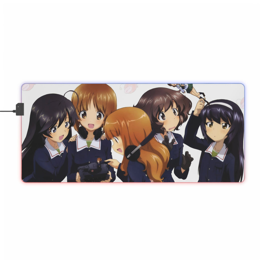 Girls und Panzer RGB LED Mouse Pad (Desk Mat)