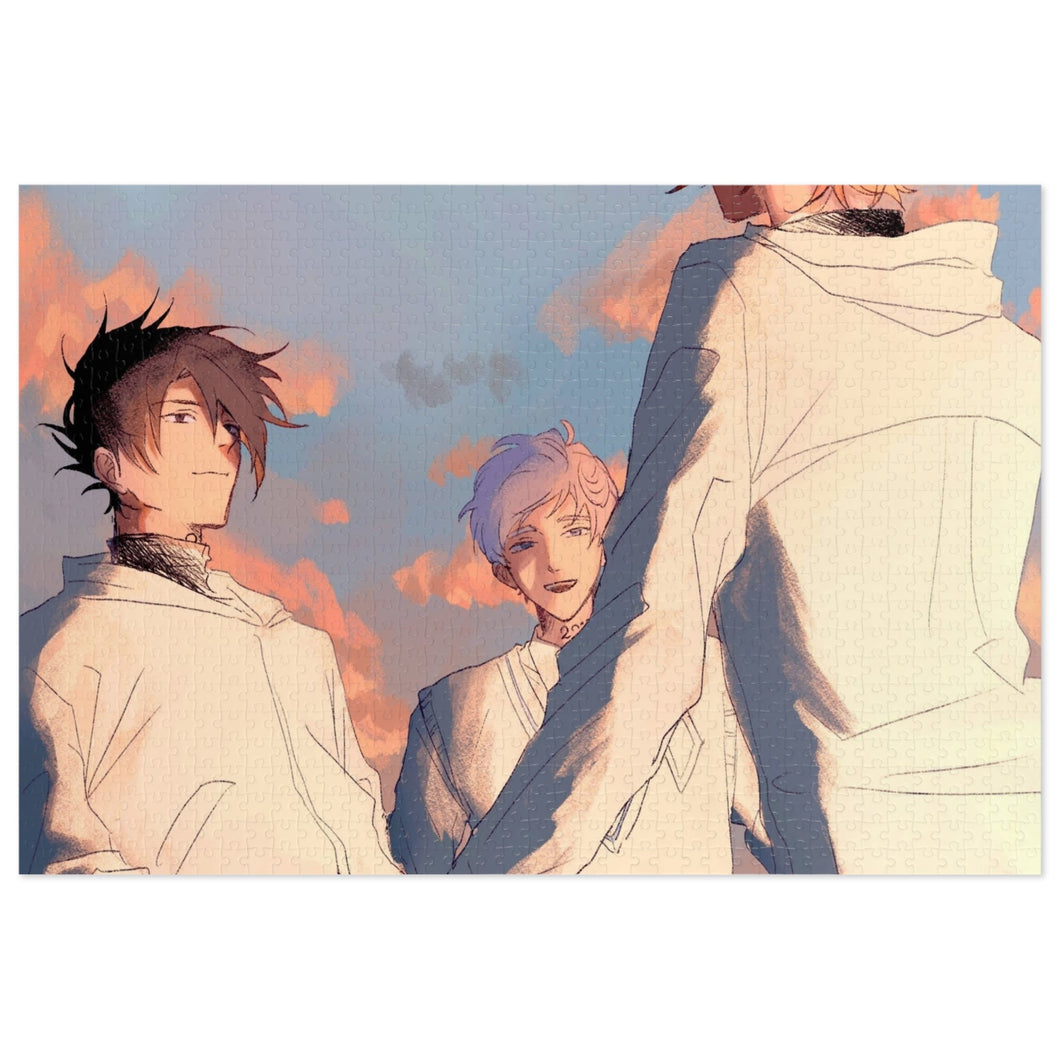 The Promised Neverland Ray, Norman, Emma Jigsaw Puzzle