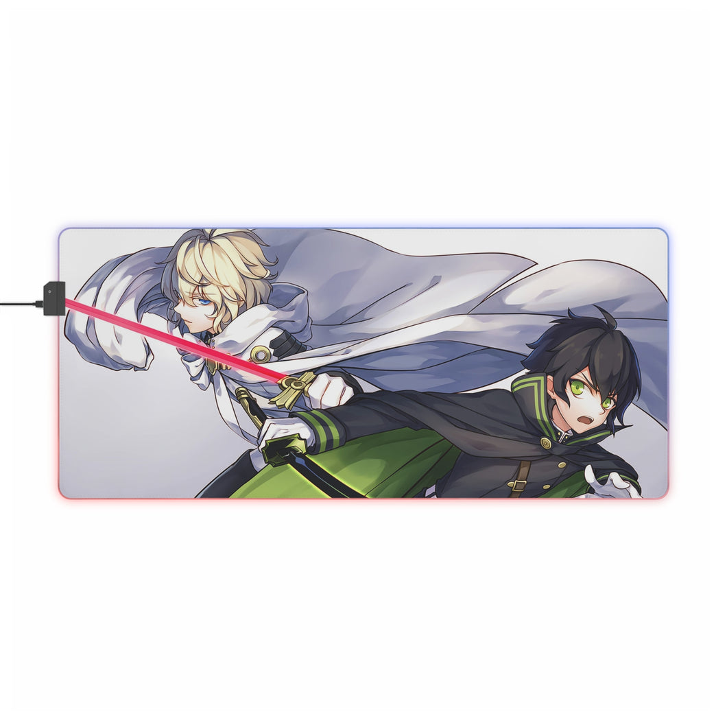 Seraph Of The End RGB LED Mouse Pad (Desk Mat)