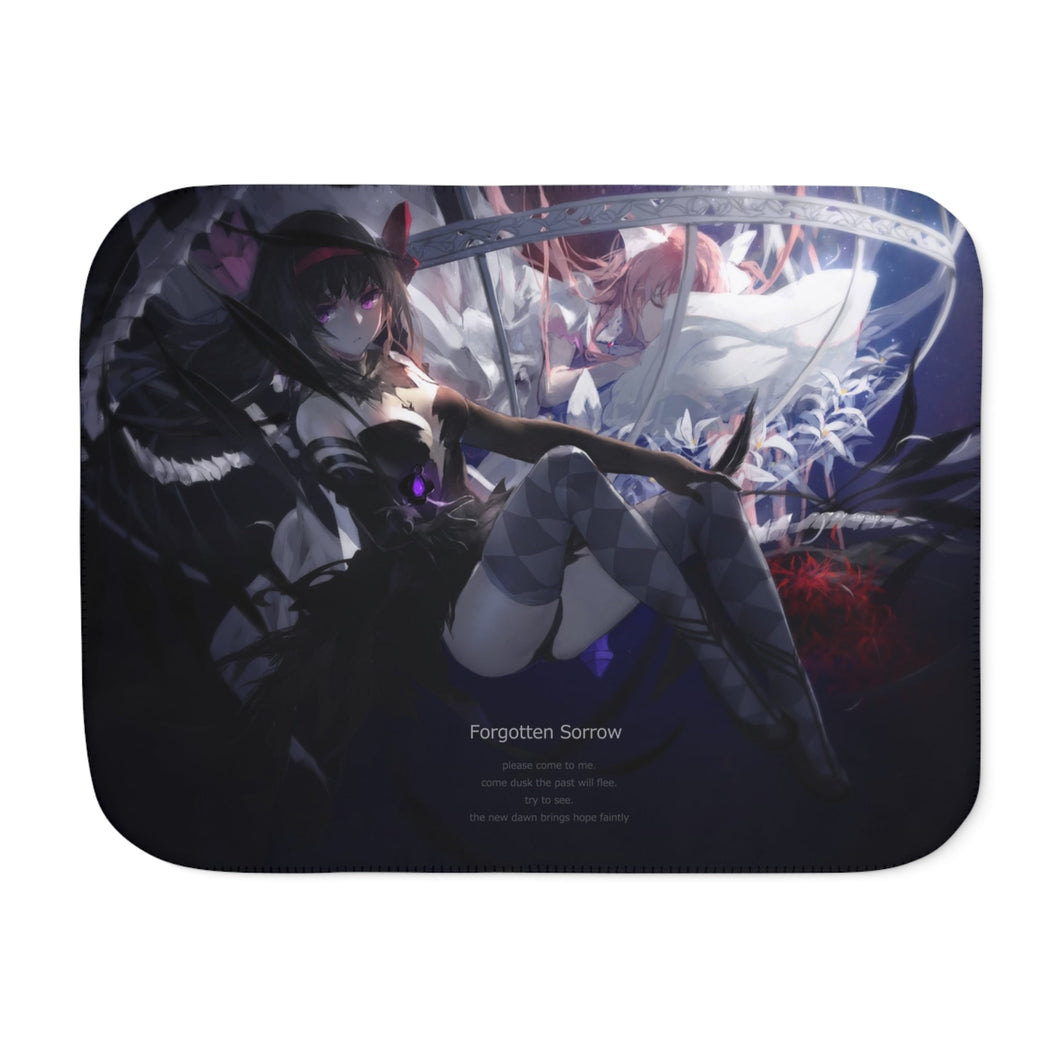 Anime Puella Magi Madoka Magica Sherpa Blanket