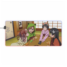 Load image into Gallery viewer, A Certain Scientific Railgun Mikoto Misaka, Kuroko Shirai, Ruiko Saten RGB LED Mouse Pad (Desk Mat)
