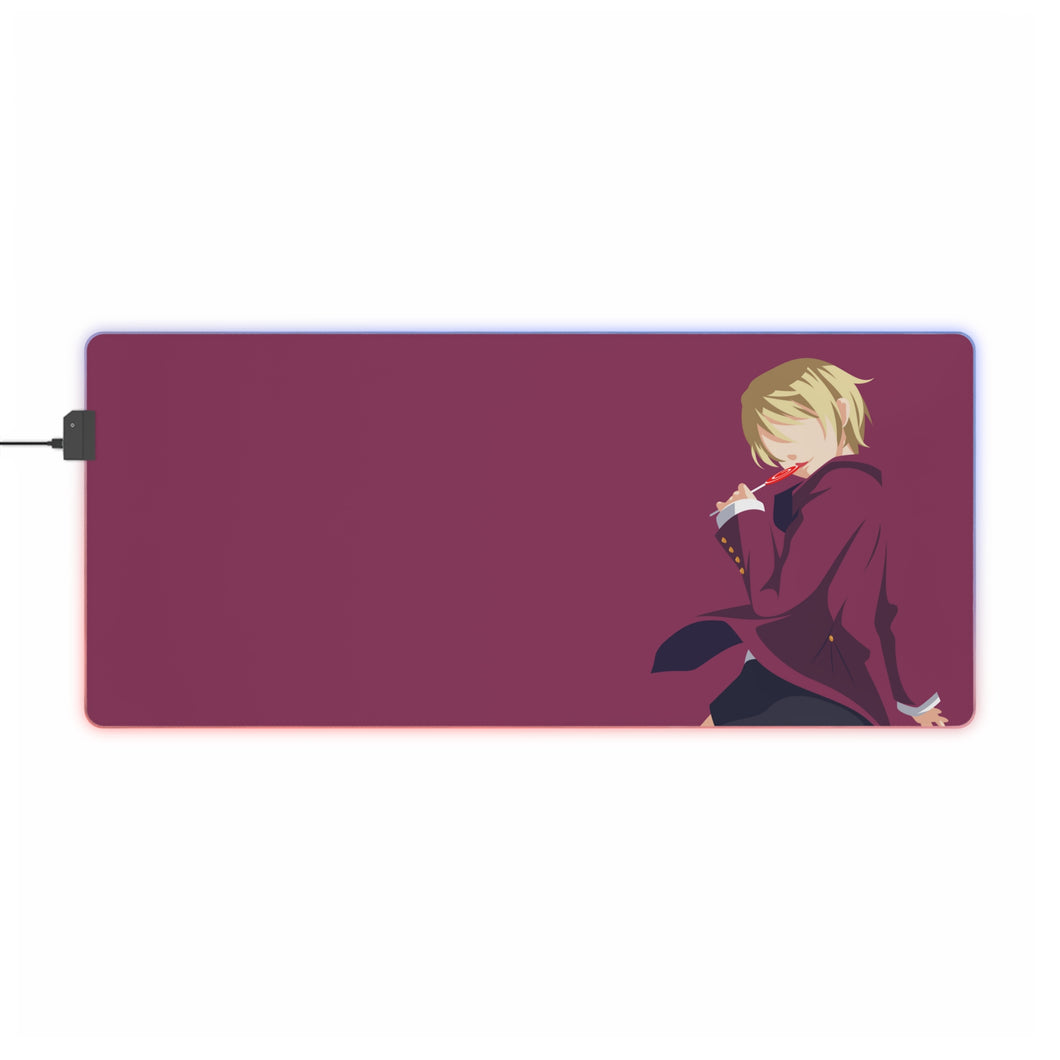 Black Butler RGB LED Mouse Pad (Desk Mat)