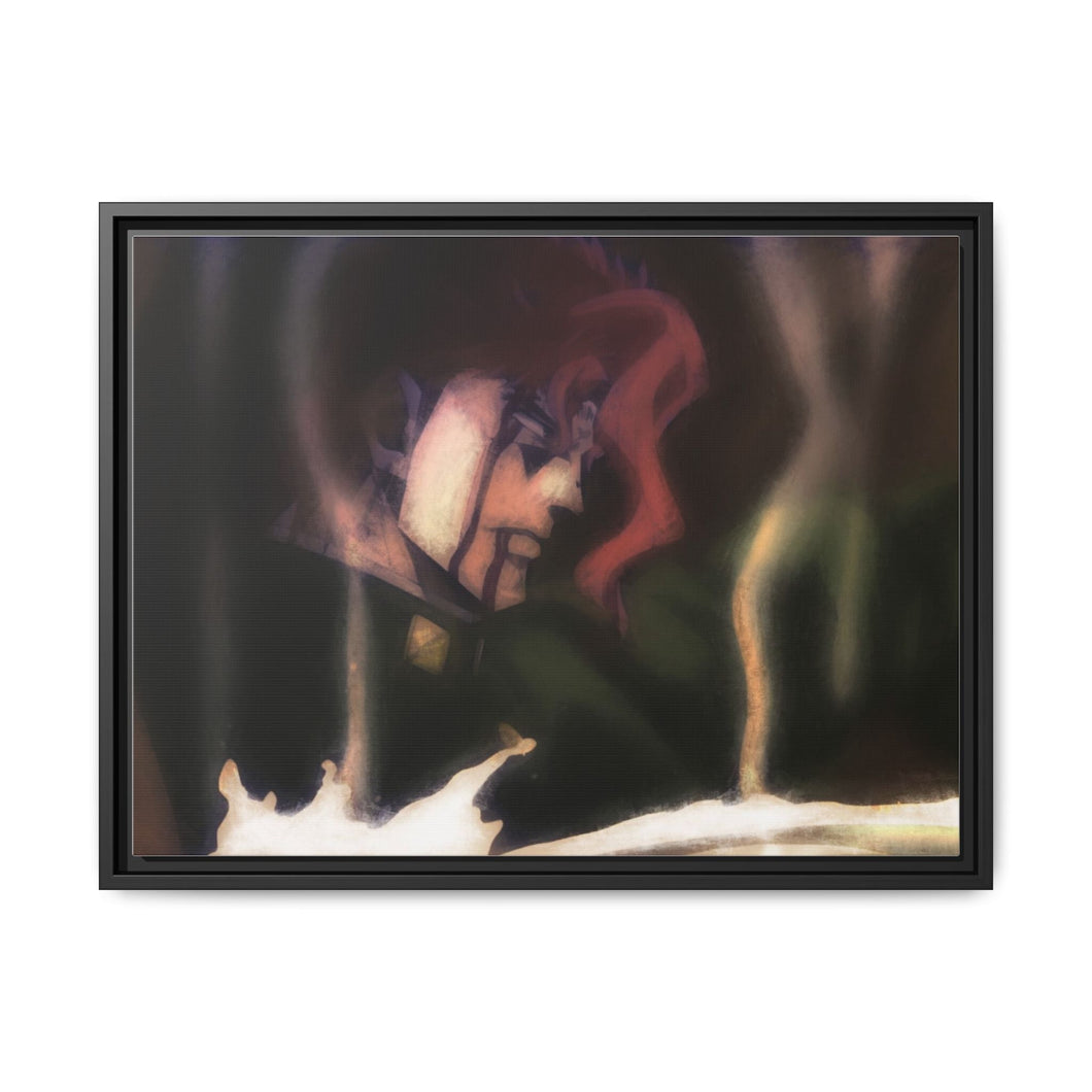 Anime Jojo's Bizarre Adventure Canvas Framed Art Print