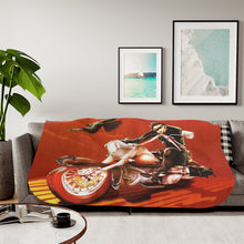 Load image into Gallery viewer, Anime Deadman Wonderlandr Sherpa Blanket
