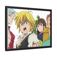 Load image into Gallery viewer, Anime The Seven Deadly Sins Canvas Framed Art Print
