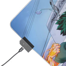 Load image into Gallery viewer, My Hero Academia Izuku Midoriya, Katsuki Bakugou RGB LED Mouse Pad (Desk Mat)
