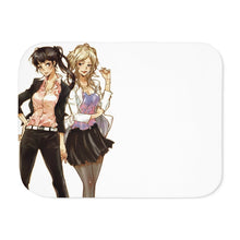 Load image into Gallery viewer, Psycho-Pass Shion Karanomori, Yayoi Kunizuka Sherpa Blanket
