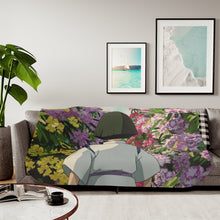 Load image into Gallery viewer, Anime Spirited Awayr Sherpa Blanket
