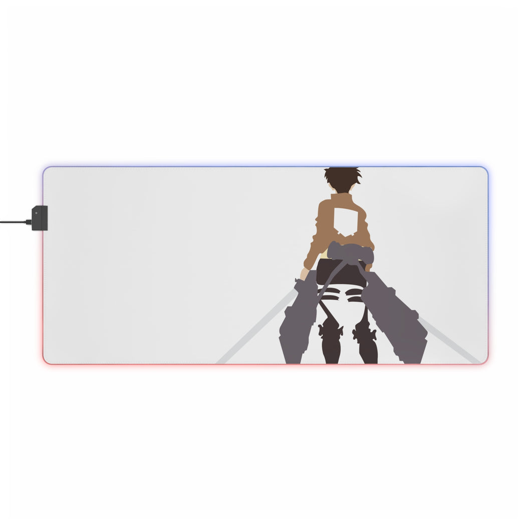 Anime Attack On Titan RGB LED Mouse Pad (Desk Mat)