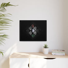 Load image into Gallery viewer, Attack on titan: emblem Canvas Framed Art Print
