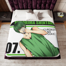 Load image into Gallery viewer, Anime Kuroko&#39;s Basketballr Sherpa Blanket
