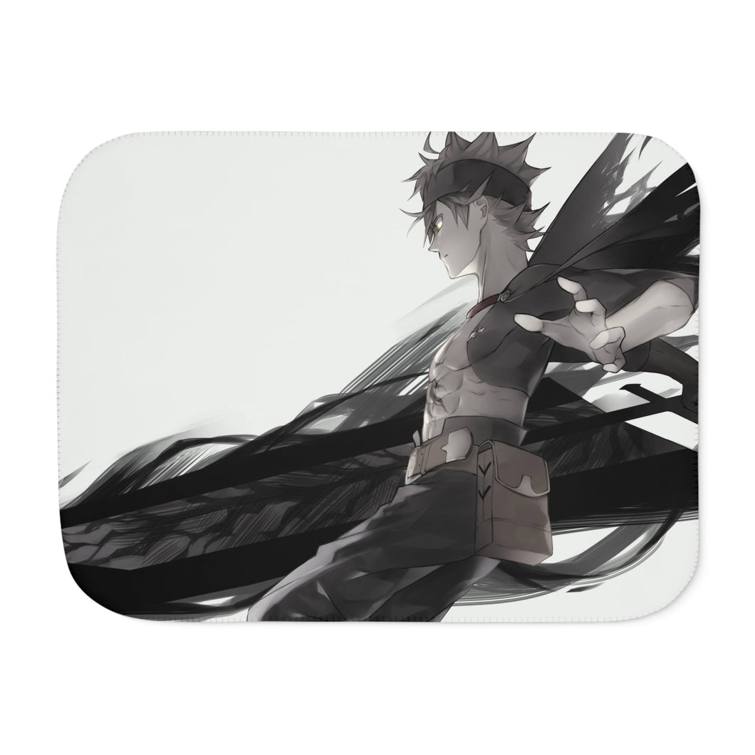 Anime Black Clover Sherpa Blanket