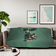 Load image into Gallery viewer, Anime Spy x Family Sherpa Blanket
