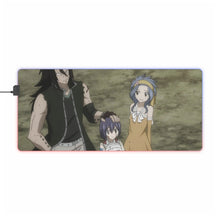 Load image into Gallery viewer, Fairy Tail Wendy Marvell, Charles, Gajeel Redfox RGB LED Mouse Pad (Desk Mat)
