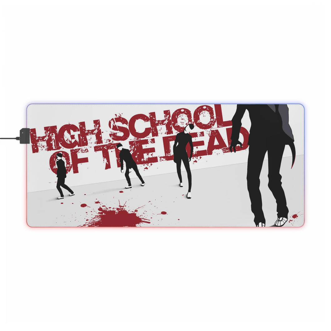 Highschool Of The Dead RGB LED Mouse Pad (Desk Mat)