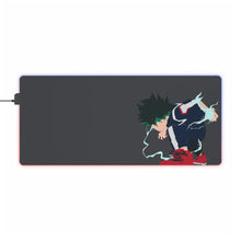 Load image into Gallery viewer, My Hero Academia Izuku Midoriya RGB LED Mouse Pad (Desk Mat)
