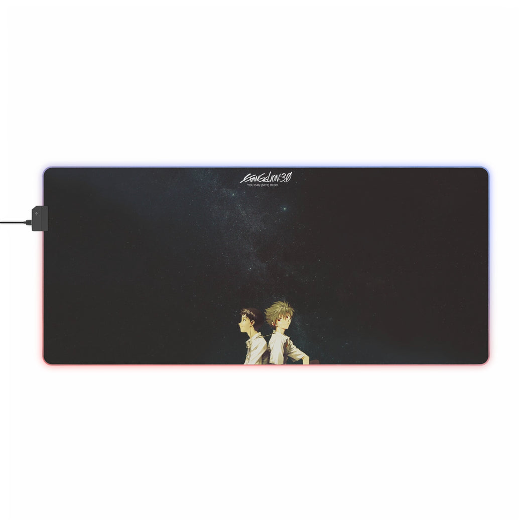 Anime Evangelion: 3.0 You Can (Not) Redo RGB LED Mouse Pad (Desk Mat)