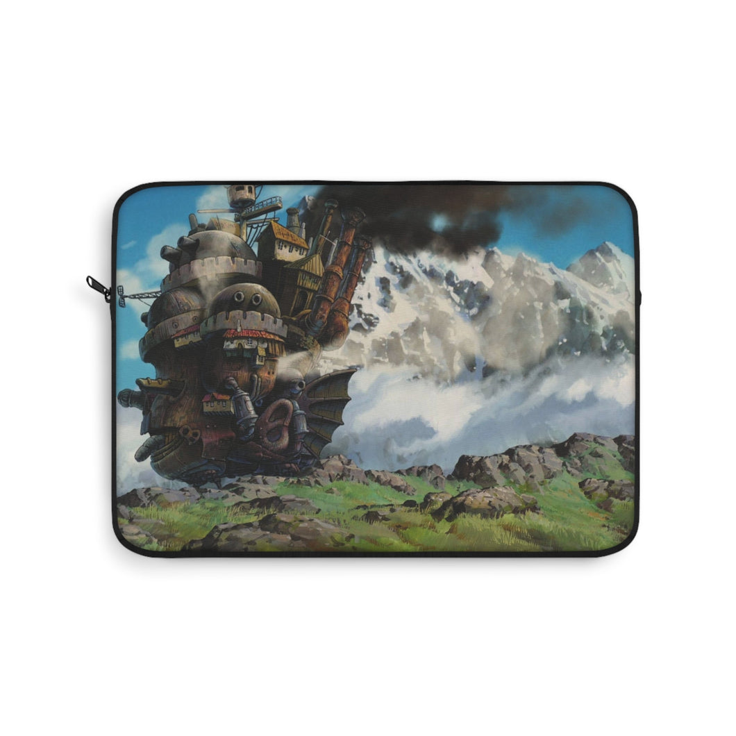 The walking castle Laptop Sleeve