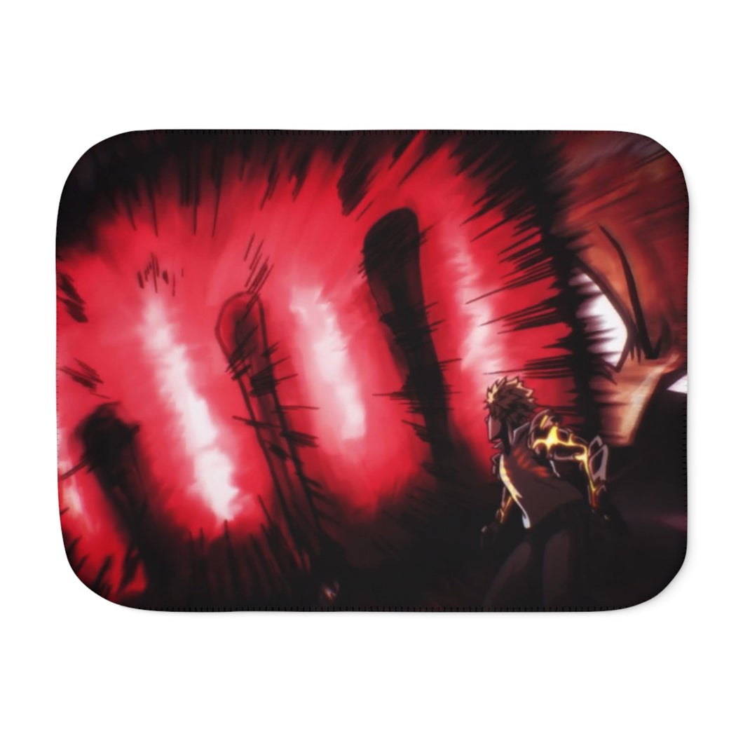 Anime One-Punch Man Sherpa Blanket