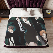Load image into Gallery viewer, Psycho- Pass Main Members Sherpa Blanket
