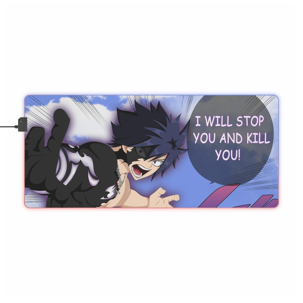 Fairy Tail Gray Fullbuster RGB LED Mouse Pad (Desk Mat)